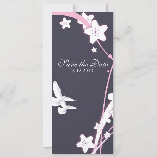 Invitation Doves & Fleurs (Devant)