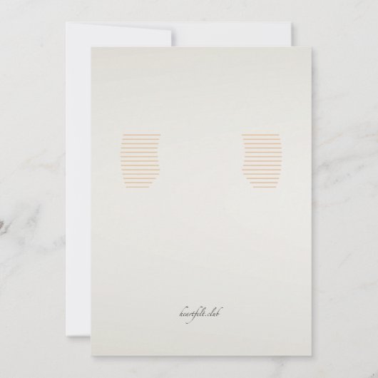 Invitation d'Owl Gentleman (Dos)