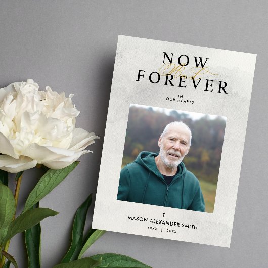 Invitation Downloadable Exquisite Gray Shades Elegy Funeral