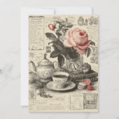 Invitation Downton Delight | Style vintage (Devant)