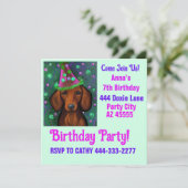 Invitation Doxie Party  (Debout devant)