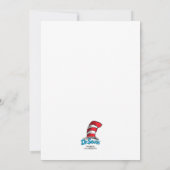 Invitation Dr. Seuss - Bébé Cat in the Hat Sprinkle (Dos)