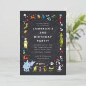 Invitation Dr. Seuss Character Confetti | ANNIVERSAIRE DE ENF (Debout devant)