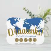 Invitation Draanks tout le monde il est 17 heures quelque par (Debout devant)