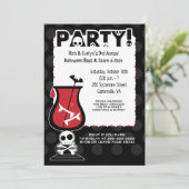 Invitation Dracula Cocktail Skulls Adulte Halloween Party (Debout devant)