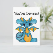 Invitation Dragon (Debout devant)