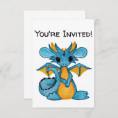 Invitation Dragon (Devant / Derrière)