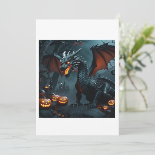 Invitation dragon  (Debout devant)