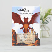 Invitation Dragon (Debout devant)