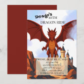 Invitation Dragon (Devant / Derrière)