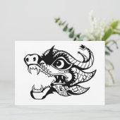Invitation dragon (Debout devant)