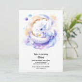 Invitation Dragon 1er anniversaire (Debout devant)