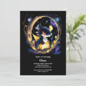 Invitation Dragon 1er anniversaire (Debout devant)