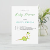 Invitation Dragon à la fleur (Debout devant)