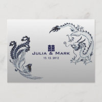 ©Dragon-Argent Phénix Mariage Chinois