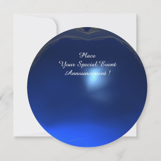 INVITATION DRAGON BLANC DRAGON BLEU SAPPHIRE PIERRE GEM (Dos)