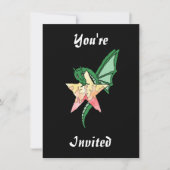 Invitation Dragon de feu (Devant)