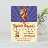 Invitation Dragon du Nouvel An chinois (Debout devant)