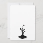 Invitation Dragon‑Leaf Dandelion • Haunted Ink Botanical (Dos)