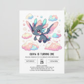 Invitation Dragon mythique 1er anniversaire (Debout devant)