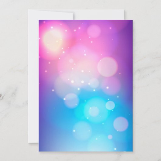 Invitation Dragon rose jaune foncé fête d'anniversaire (Dos)