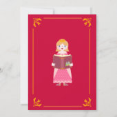 Invitation Dragon Slayer Histoires chevalier fête d'anniversa (Dos)