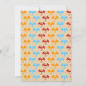 Invitation Dragon Slayer Knight Boy fête d'anniversaire (Dos)