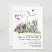 Invitation Dragons Conte de Fées | Œufs de Dragon Shower de B (Devant)