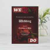 Invitation Drama of Love, le Rose gothique de Memory. (Debout devant)