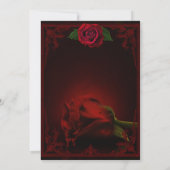 Invitation Drama of Love, le Rose gothique de Memory. (Dos)