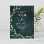 Invitation dramatique de rêve Feuille classique EMERALD GREEN (Debout devant)