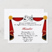 Invitation dramatique et théâtrale (Devant / Derrière)