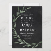 Invitation Drame de rêve Feuille classique, (Devant)