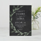 Invitation Drame de rêve Feuille classique, (Debout devant)