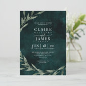 Invitation Drame de rêve Feuille classique, (Debout devant)