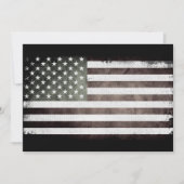 Invitation Drapeau américain (Devant)
