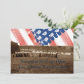 Invitation Drapeau américain Tug-O-War des femmes des années (Debout devant)