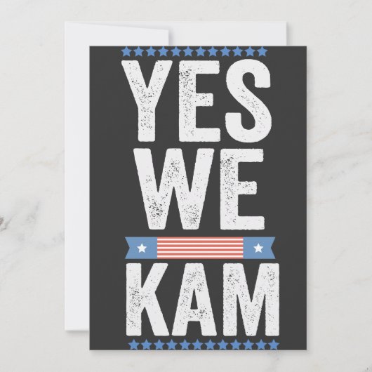 Invitation Drapeau américain We Kam 2024 (Devant)
