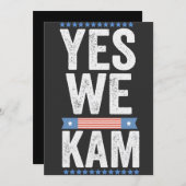 Invitation Drapeau américain We Kam 2024 (Devant / Derrière)