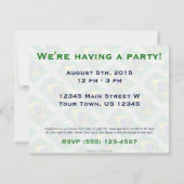 Invitation Drapeau brésilien (Dos)