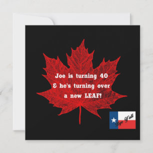 Invitation Drapeau Bye Y'all-TX