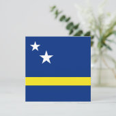 Invitation Drapeau Curaçao (Debout devant)
