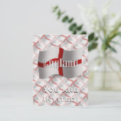 Invitation Drapeau d'Angleterre (Debout devant)