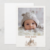 Invitation Drapeau de bannière mensuelle de premier rodéo Bro (Devant / Derrière)