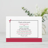 Invitation Drapeau de Californie, Mariage californien (Debout devant)