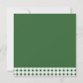 Invitation Drapeau de la filière Couleur modifiable (Dos)