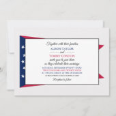 Invitation Drapeau de l'Ohioan, Drapeau du Mariage de l'Ohio (Devant)