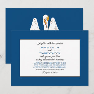 Invitation Drapeau de Louisiane, Drapeau de Louisiane Mariage