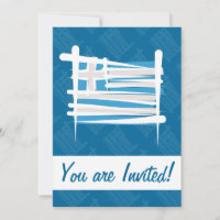 Drapeau de pinceau grec