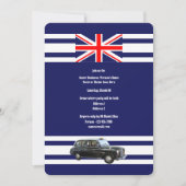 Invitation Drapeau de taxi britannique Union Jack (Devant)